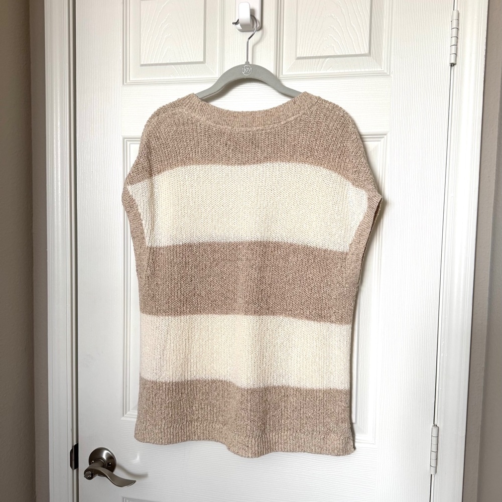J Jill Pure Jill striped knit sweater - Picture 2 of 7
